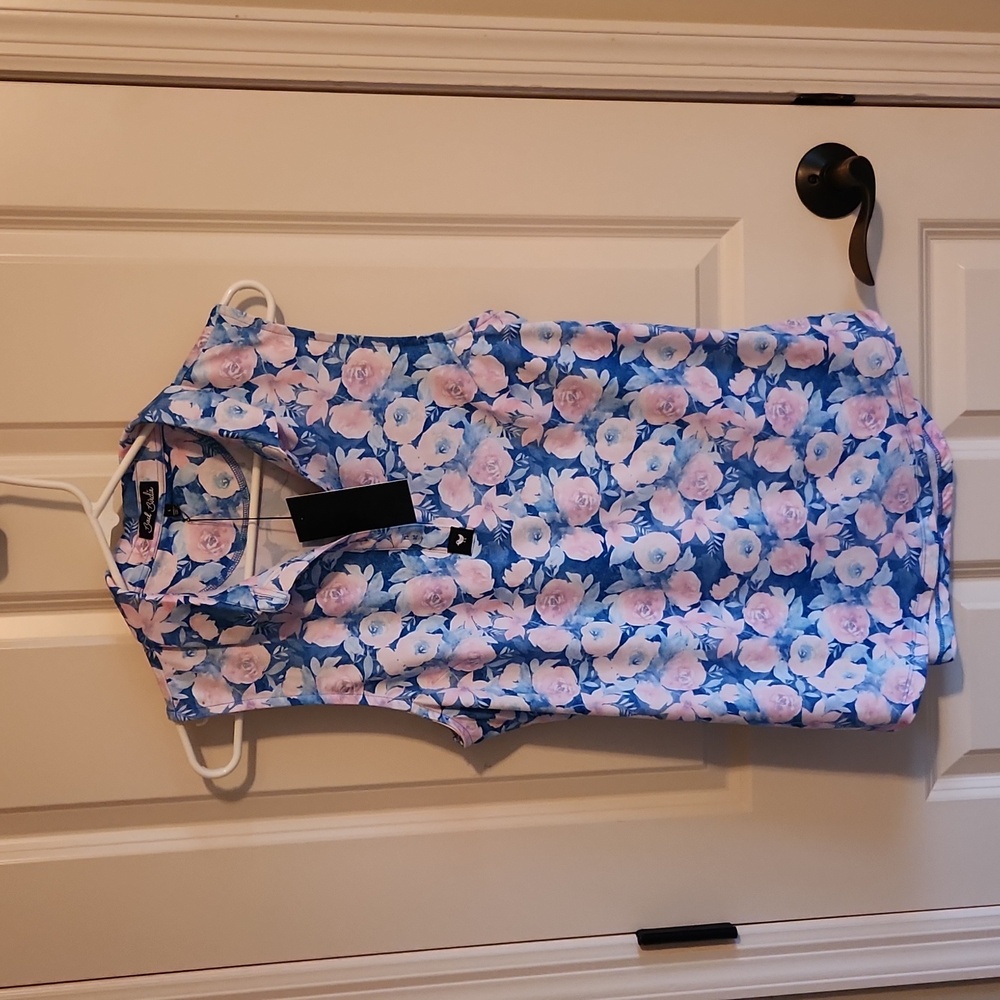 Bad Birdie women's golf polo size large NWT